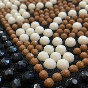 Vintage Roger Van S beaded shoulder bag